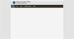 Desktop Screenshot of browncountyohio.gov